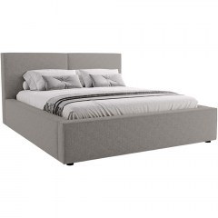 Κρεβάτι Με Αποθηκευτικό Χώρο Santos (Για Στρώμα 160x200cm) 162914899 180x223x98cm Grey