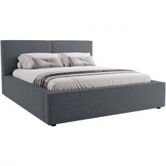 Bed With Storage Space Santos (For Mattress 180x200cm) 162914959 200x223x98cm Anthracite