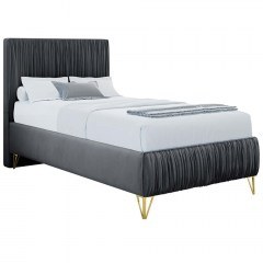 Bed With Mattress Mars Mini (90x200cm) 162697259 90x209x120cm Anthracite