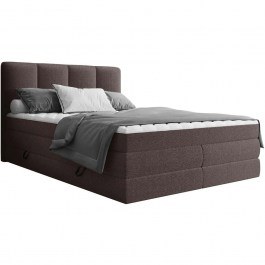 Bed With Mattress & Storage Space Point (180x200cm) 162909749 190x211x117cm Brown BROWN
