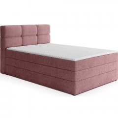 Bed With Mattress & Storage Space Padion (140x200cm) 163071739 141x215x108cm Pink