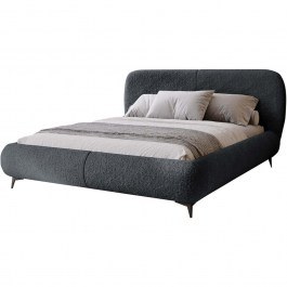 Bed With Storage Space Moe (For Mattress 180x200cm) 162899649 213x225x111cm Anthracite ANTHRACITE