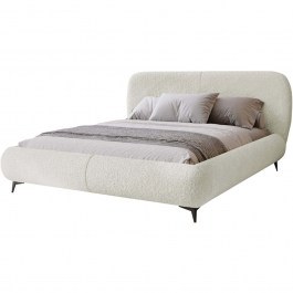 Bed With Storage Space Moe (For Mattress 180x200cm) 162899489 213x225x111cm White WHITE