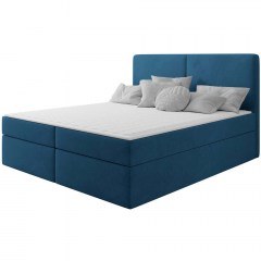 Bed With Mattress & Storage Space Claire (160x200cm) 162805219 162x209x115cm Blue