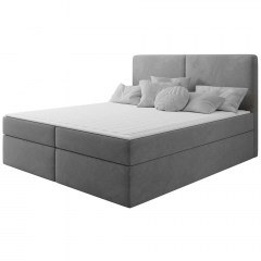Κρεβάτι Με Στρώμα & Αποθηκευτικό Χώρο Claire (180x200cm) 162805169 182x209x115cm Anthracite
