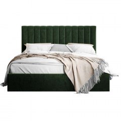 Κρεβάτι Με Αποθηκευτικό Χώρο Cosmos (Για Στρώμα 180x200cm) 162657319 191x212x105cm Green