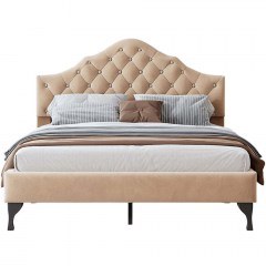 Κρεβάτι Desora (Για Στρώμα 160x200cm) 162885199 160x203x122cm Beige