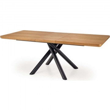 Τραπέζι Επεκτεινόμενο Dereck 162869589 160/200x90x75cm Natural-Black