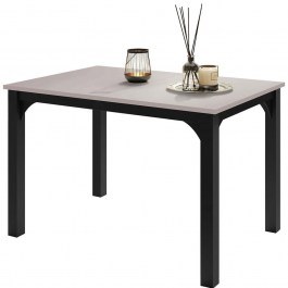 Extendable Table Focus 162906569 120/158x80x76cm Cashmere-Black CASHMERE
