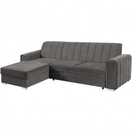 Corner Sofa Kenzo 162410059 260x183x86cm Grey GREY