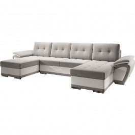Corner Sofa - Bed Enzo U 162684809 336x157x97cm Grey GREY