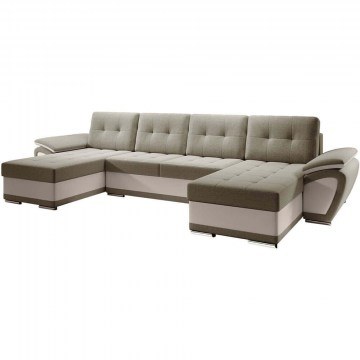 Καναπές - Κρεβάτι Γωνιακός Enzo U 162684819 336x157x97cm Beige