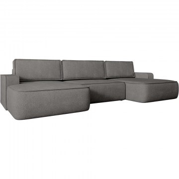 Καναπές - Κρεβάτι Γωνιακός Mono U 163049689 364x168x87cm Anthracite