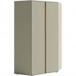 Double-Leaf Corner Wardrobe Luca 163080469 95x95x195cm Olive OLIVE