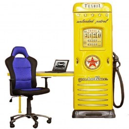 Γραφείο Gasoline 162604229 60x120x200cm Yellow YELLOW