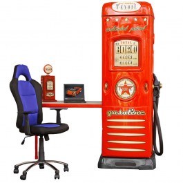 Γραφείο Gasoline 162604219 60x120x200cm Red RED