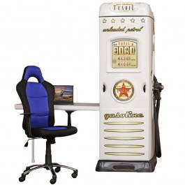 Γραφείο Gasoline 162604239 60x120x200cm White WHITE