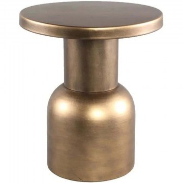 Τραπεζάκι Βοηθητικό Elysian 162843959 51x51x52cm Gold