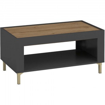 Tραπεζάκι Σαλονιού Mossa 162788709 97x56x47cm Black