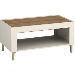 Tραπεζάκι Σαλονιού Mossa 162788719 97x56x47cm Beige BEIGE