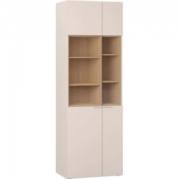 Βιτρίνα Με Φως Led 4 You Fresh L 162686909 70x42,1x206cm Natural-Beige