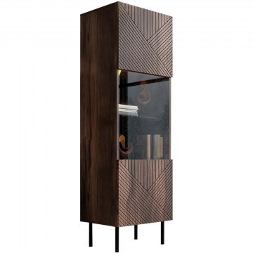 Βιτρίνα Art Deco 162764079 51x42x187cm Brown