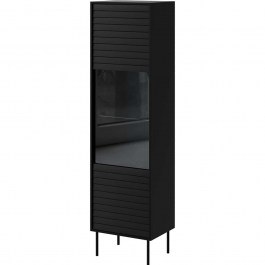 Βιτρίνα Cortina 162783129 53x40x182cm Black BLACK