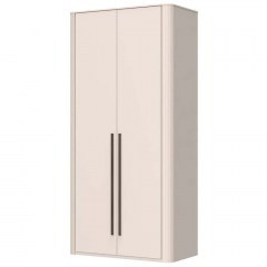 Ντουλάπα Δίφυλλη Με Φως Led Dutchess 162905209 108x56x225cm Beige