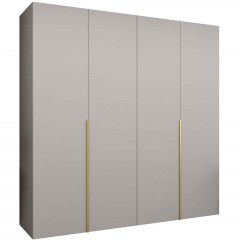 Ντουλάπα Τετράφυλλη Alicante 163055479 200x52x202cm Cashmere-Gold