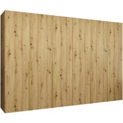 Six-Leaf Wardrobe Alicante 163055779 300x52x202cm Natural-Gold