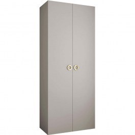 Double-Leaf Wardrobe Como I 163055849 100x52x246cm Cashmere-Gold CASHMERE