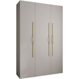 Three-Leaf Wardrobe Como II 163056319 160x52x246cm Cashmere-Gold CASHMERE