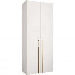 Double-Leaf Wardrobe Como III 163056479 100x52x246cm White-Gold