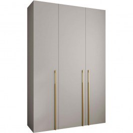 Three-Leaf Wardrobe Como III 163056649 160x52x246cm Cashmere-Gold CASHMERE