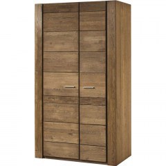 Ντουλάπα Δίφυλλη Denny 161358009 110x60x200cm Natural