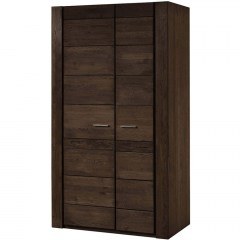 Ντουλάπα Δίφυλλη Denny 161357999 110x60x200cm Brown