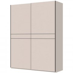 Double-Leaf Sliding Wardrobe Phantom 162861149 182x61x224cm Off White