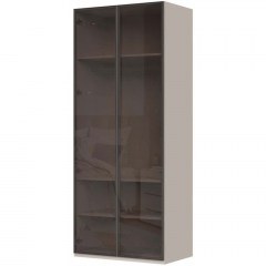 Ντουλάπα Δίφυλλη Phantom 162860849 92x56x224cm Off White