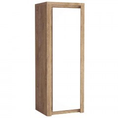 Single-Leaf Wardrobe Livinio 162284859 73x59x197cm Natural-White