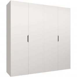 Ντουλάπα Τετράφυλλη Malaga 162903629 200x52x202cm White WHITE
