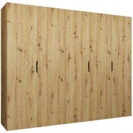 Ντουλάπα Πεντάφυλλη Malaga 162903759 250x52x202cm Natural NATURAL