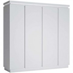 Ντουλάπα Τετράφυλλη Lynx 162286409 215,7x60x217cm White