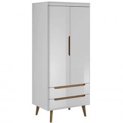 Double-Leaf Wardrobe Molto 16805039 80x56x197cm White