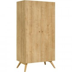 Double-Leaf Wardrobe Nature 16343009 101x58x207cm Natural