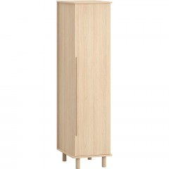 Single-Leaf Wardrobe Omm 162747759 51x60,5x185,5cm Natural