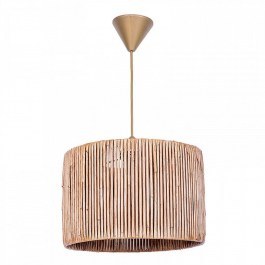 Φωτιστικό Οροφής Zale 207371 Ε27 28x28x65cm Natural Megapap Natural