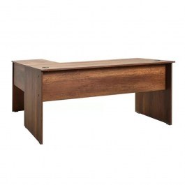 Desk Rio 117186 Corner Reversible 160x144x75cm Walnut Walnut