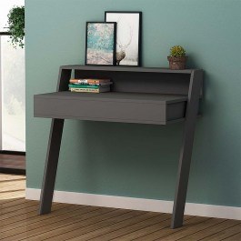 Desk - Console Cowork 214096 94x50x91cm Anthracite Anthracite