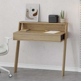 Desk - Console Cowork 214097 94x50x91cm Natural Oak Natural