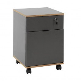 Office Chest Of Drawers Rio 0248580 41x45x61cm Anthracite ANTHRACITE